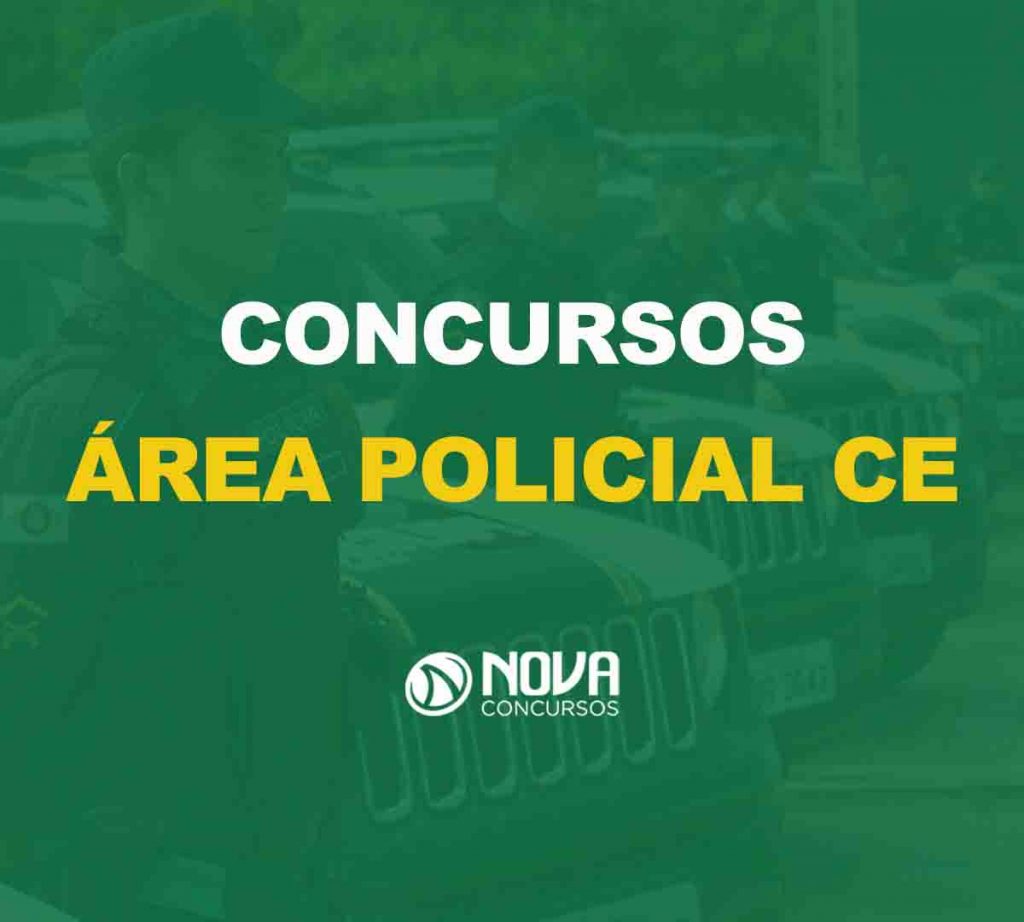 Concursos Policiais Ceará 2021: terão editais em fevereiro