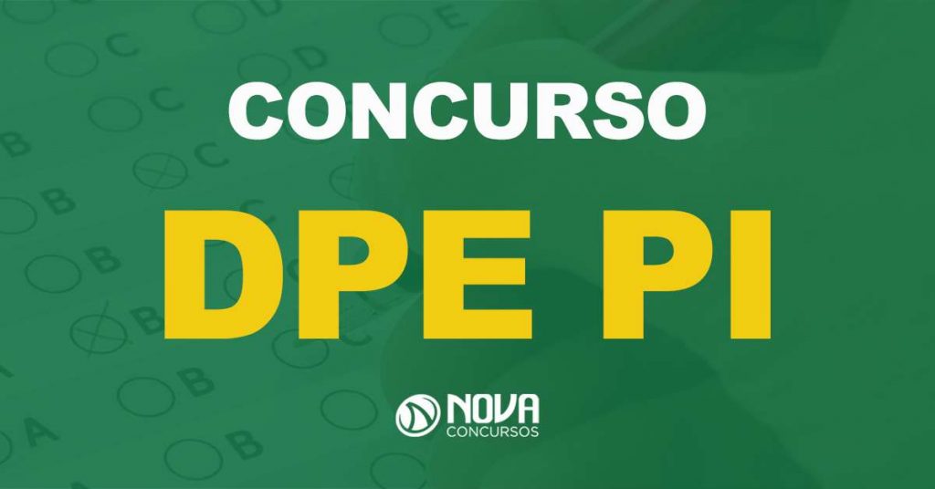 Concurso DPE PI: Comissão organizadora definida!