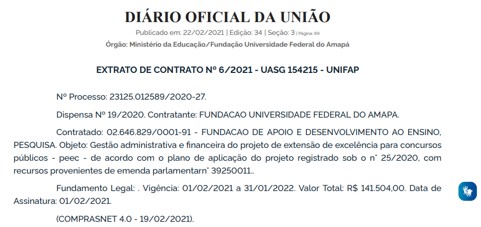 Concurso UNIFAP - Universidade Federal do Amapá: cursos, edital e