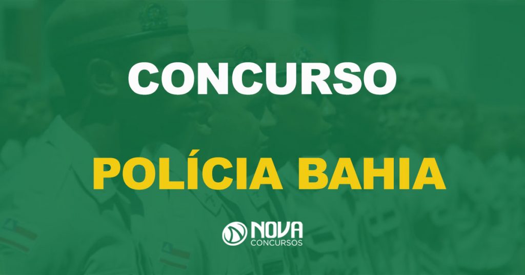 Concursos PM BA e PC BA: Editais podem sair nos próximos meses