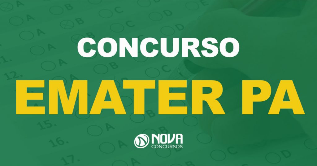 Concurso Emater PA: Comissão organizadora definida!