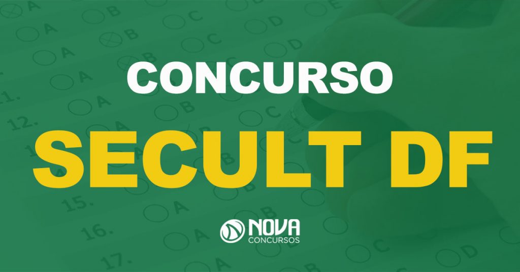Concurso Secult DF: Comissão trabalha nos estudos de novo certame!