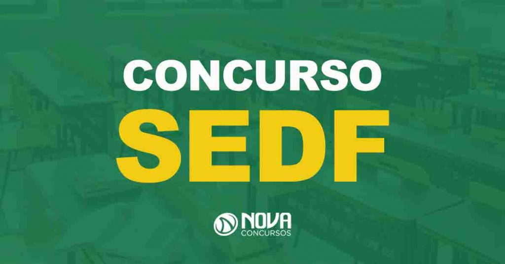 Concurso SEDF: Tem comissão organizadora formada!
