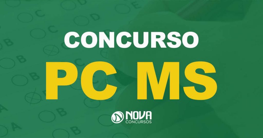 Concurso PC MS: Edital com 206 vagas no 2º semestre!