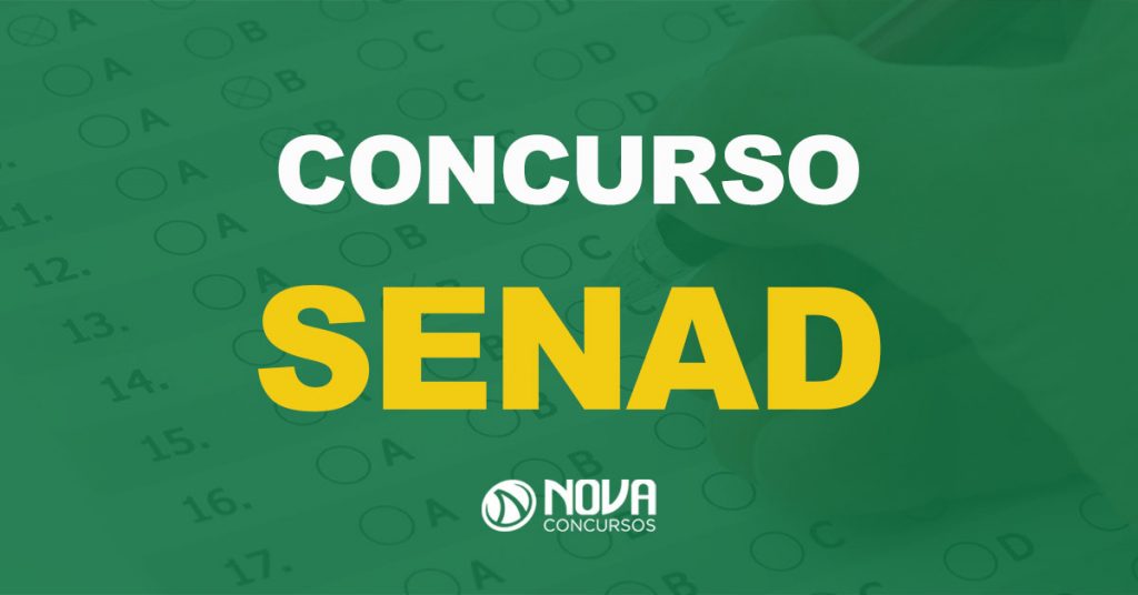 Concurso Senad: Novo certame com 66 vagas é autorizado!