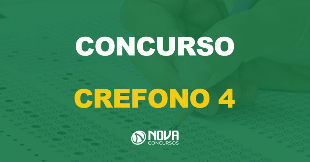 Concurso Crefono 4: Novo cronograma é divulgado!