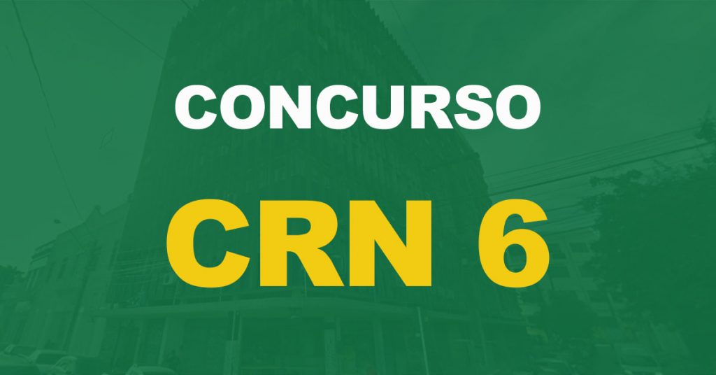 Concurso CRN 6: Edital publicado. Vagas de nível superior!