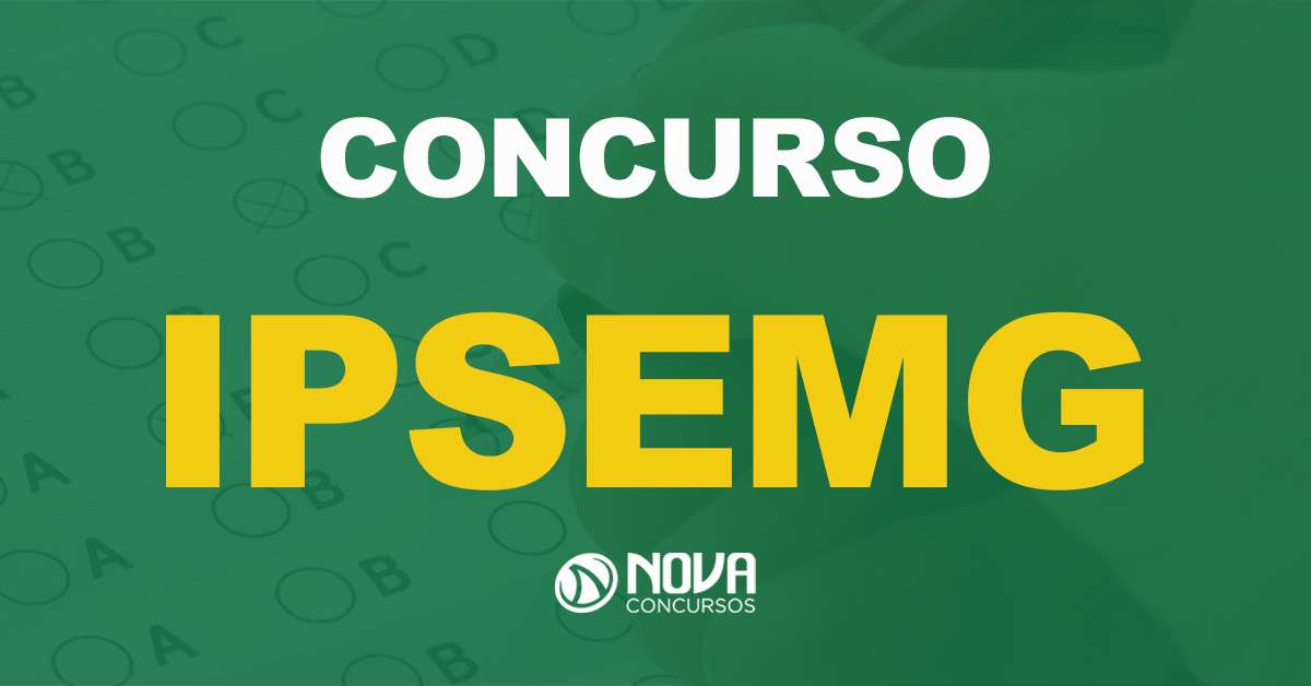 Concurso IPSEMG: Comissão organizadora é alterada!