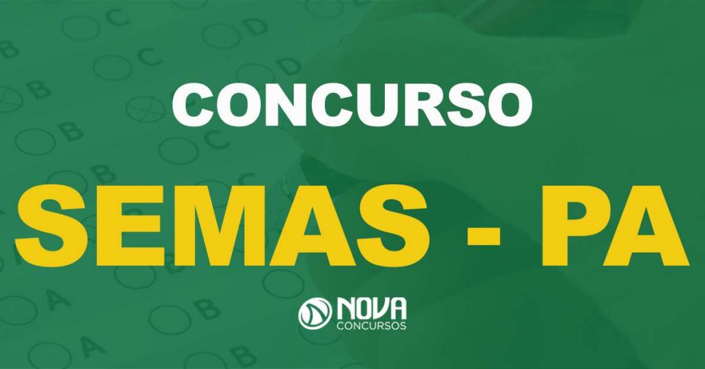 Concurso Semas PA: Banca pode ser definida este ano!