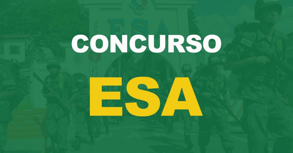 Concurso ESA: Inscrições encerram hoje, 26. 1.095 vagas para nível médio!
