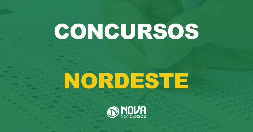 Concursos Nordeste: 8 seleções com editais publicados!