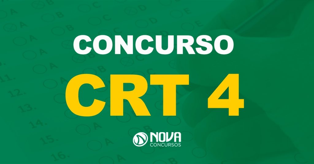 Concurso CRT 4: Confira os locais de prova!