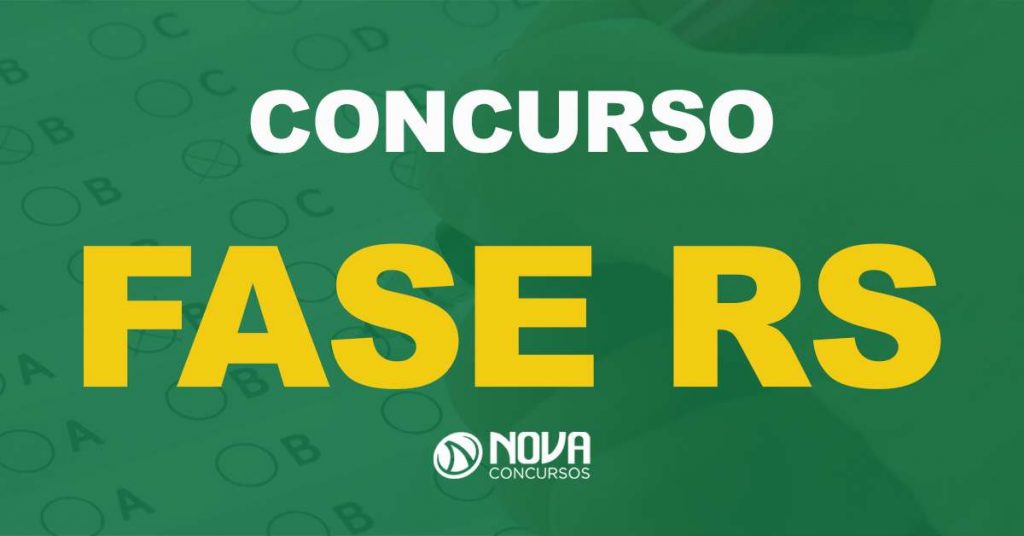 Concurso Fase RS: Banca organizadora está confirmada!
