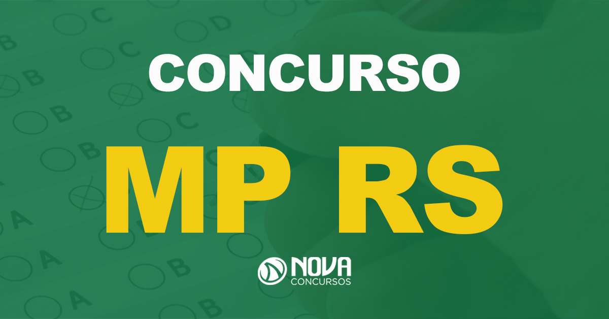 Concurso MP RS: Prorrogadas as inscrições, confira!