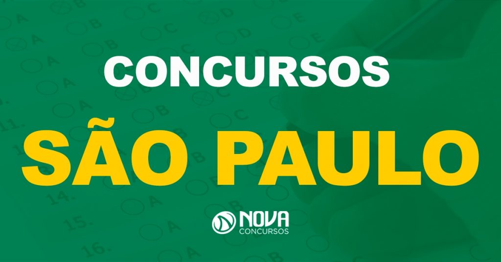 Concursos São Paulo: Tem mais de 6,1 mil vagas abertas, confira!