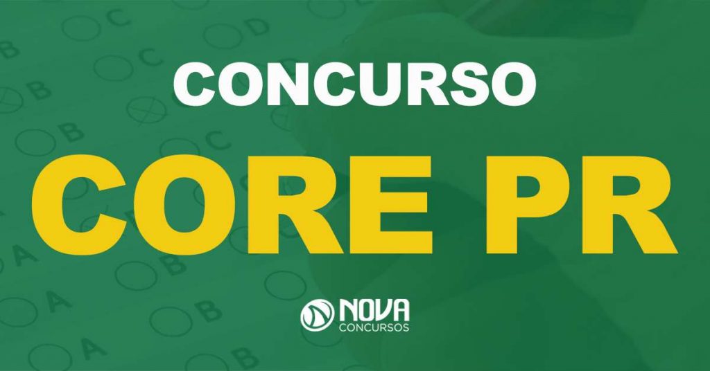 Concurso Core PR: Novo cronograma é divulgado e provas serão em agosto!