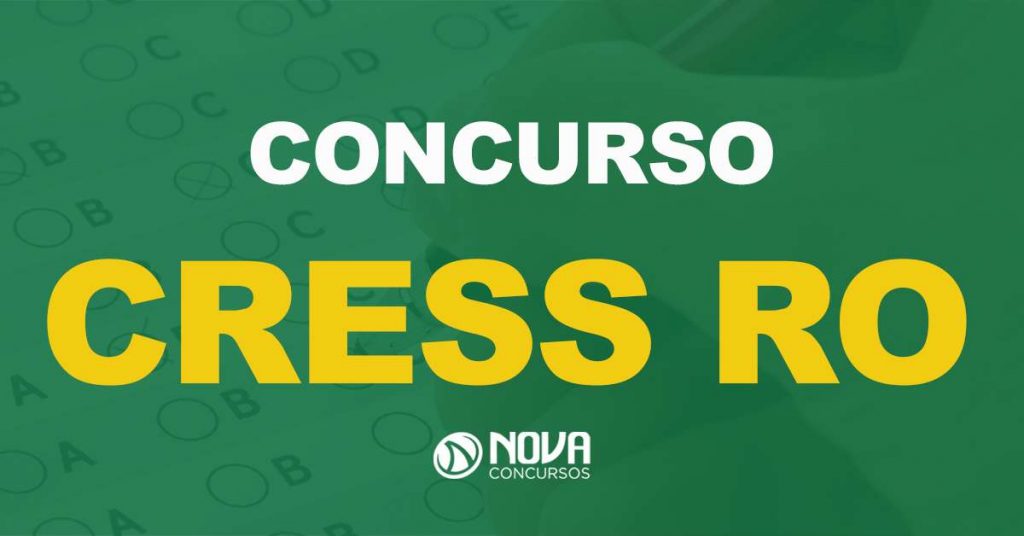 Concurso Cress RO: Tem novo cronograma e provas em outubro!