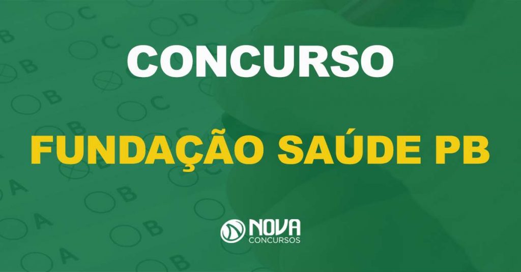 Concurso Fundação Saúde PB: Divulgado gabarito das provas!