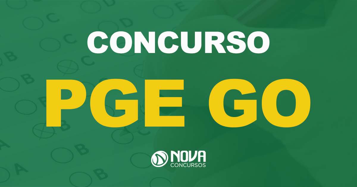 Concurso PGE GO: Regulamento do certame é aprovado e ofertará 30 vagas!