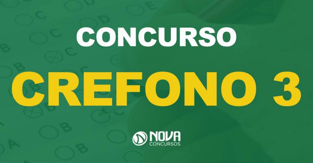 Concurso Crefono 3: Edital publicado para níveis médio e superior!
