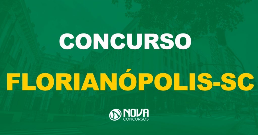 Concurso Florianópolis – SC 2021: Fepese será a banca organizadora!