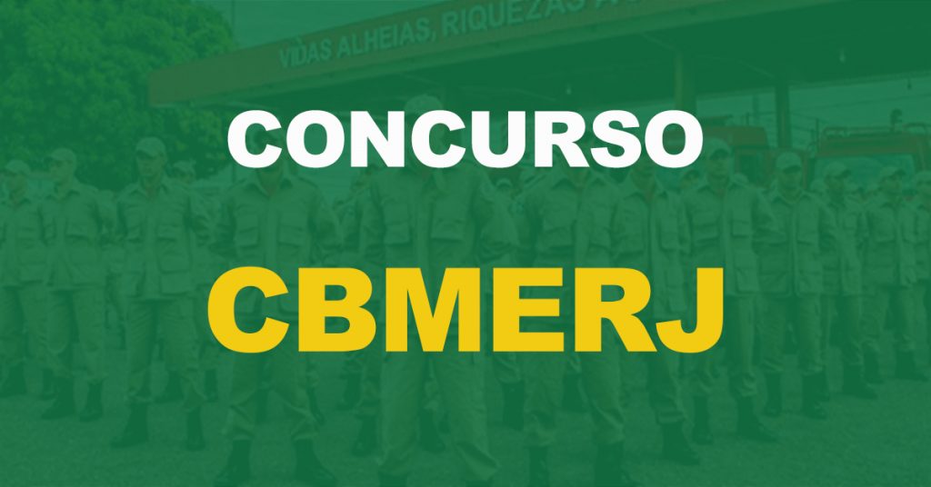 Concurso CBMERJ 2022: Saiu o edital para Oficias. Iniciais R$ 3 mil!