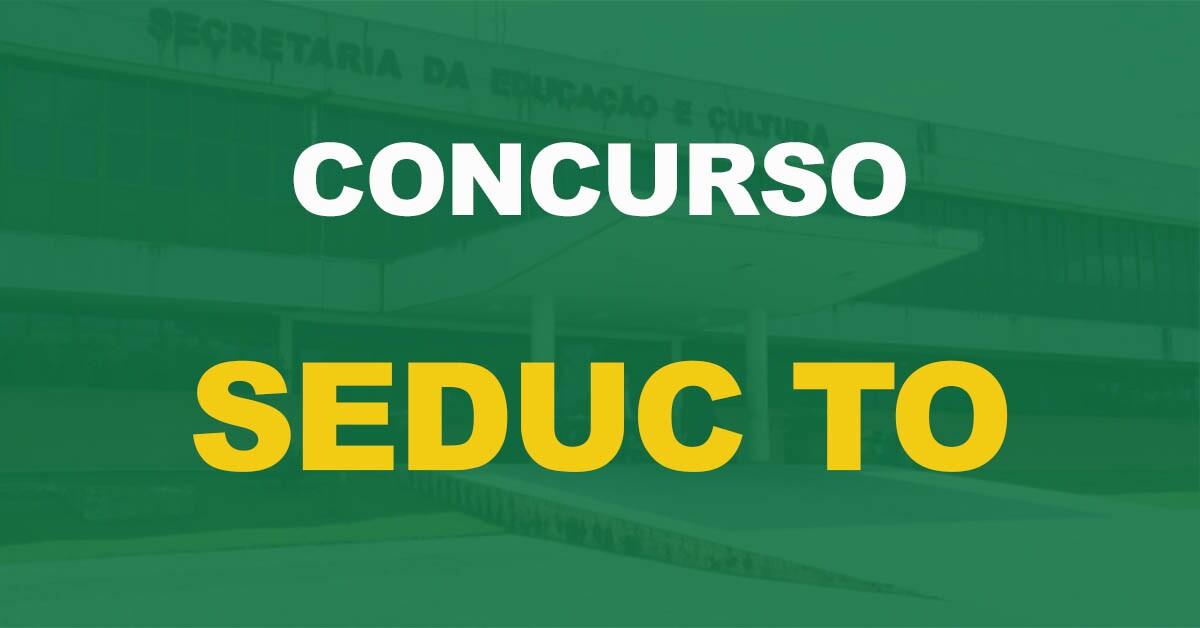 Concurso Seduc TO: Edital publicado. Mais de 5 mil vagas para professor!
