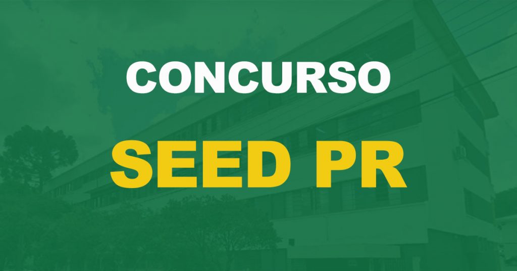 Concurso SEED PR: Saiu o edital para Professor. 1.256 vagas!