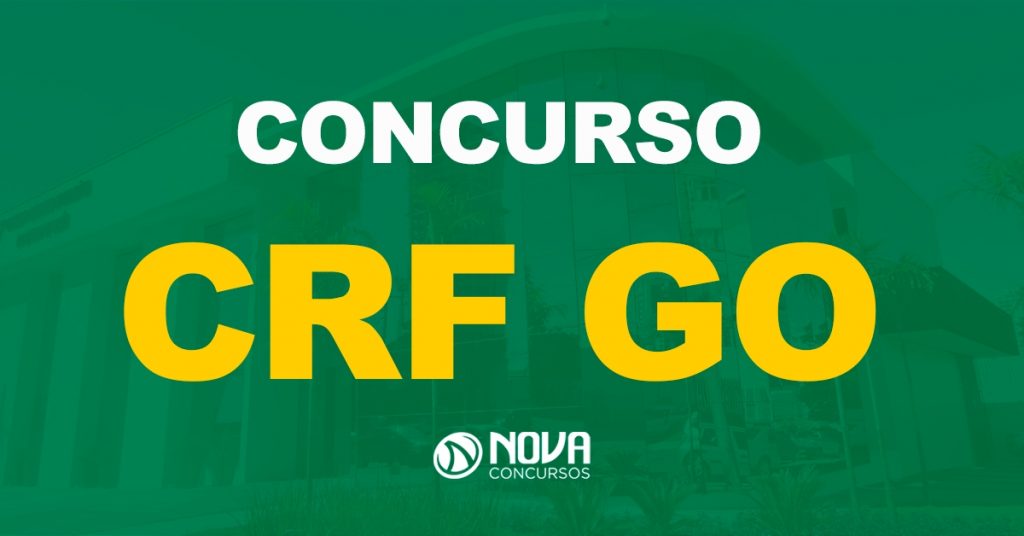 Concurso CRF GO: Banca organizadora confirma novo edital!