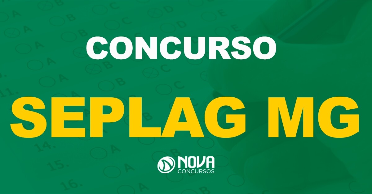 Concurso Seplag MG 2021: Edital publicado com salários de até R$ 5,4 mil!
