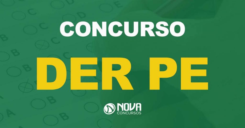 Concurso DER PE: Terá novo edital no próximo ano, diz secretária!