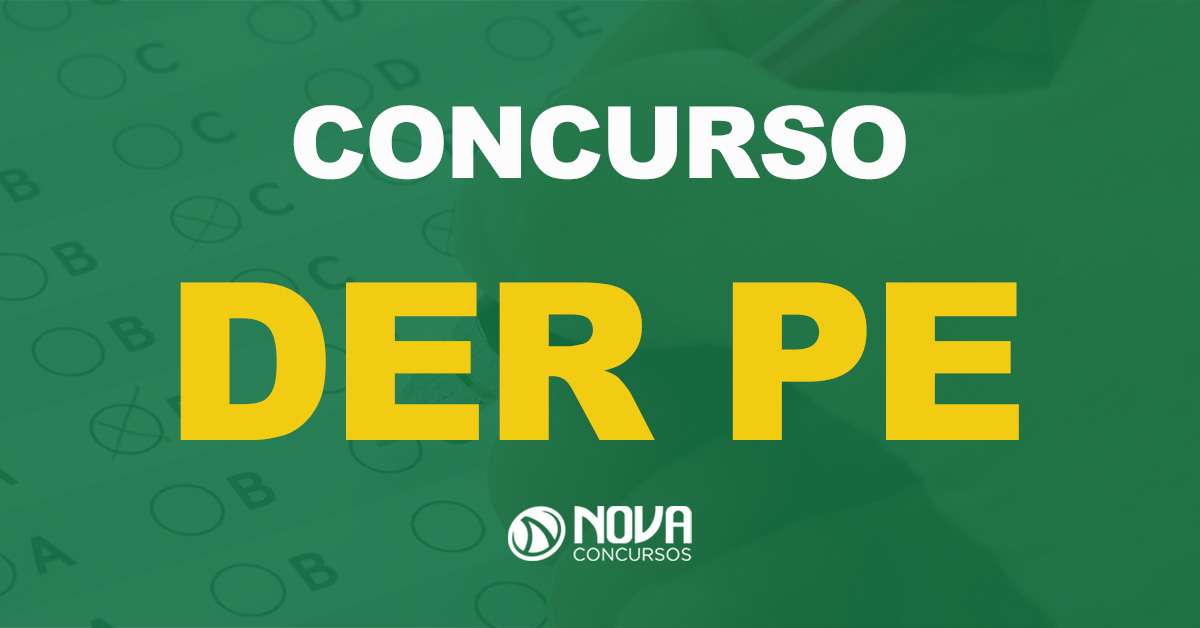 Concurso DER PE: Terá novo edital no próximo ano, diz secretária!