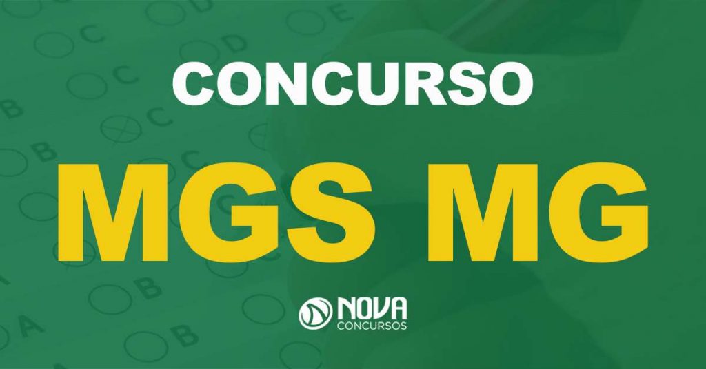 Concurso MGS MG: Publicado o edital com 392 vagas!