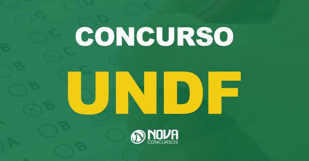 Concurso UnDF: Plano de cargos e salários publicado!