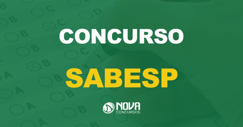 Concurso Sabesp 2021: Inscrições prorrogadas para jovem aprendiz!