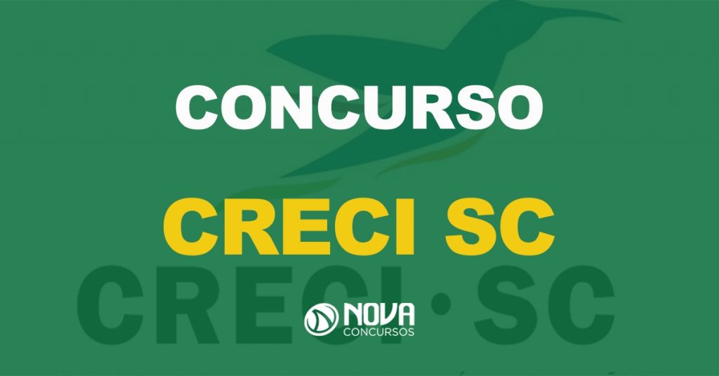 Concurso Creci SC: Banca organizadora definida!