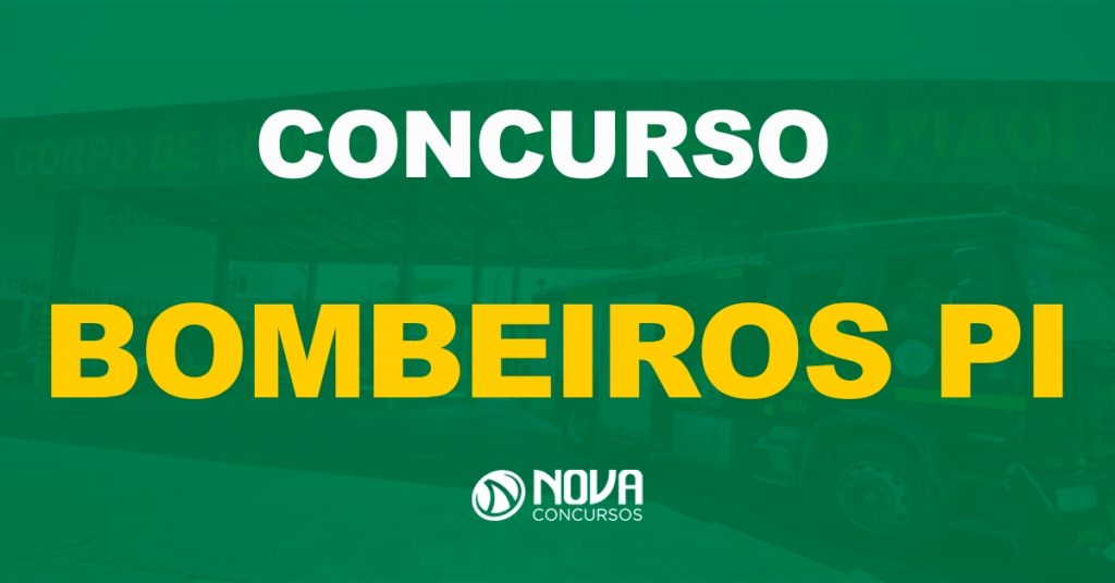 Concurso Bombeiros PI: 60 vagas autorizadas para Soldado!