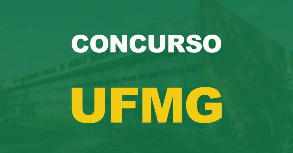 Concurso UFMG: Edital publicado para Técnico Administrativo. 31 vagas!