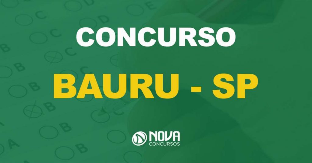 Concurso Prefeitura de Bauru – SP: Novo edital em estudo!