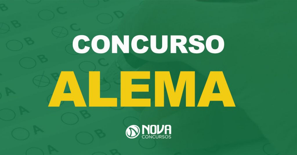 Concurso Alema: Edital de abertura previsto para dezembro!