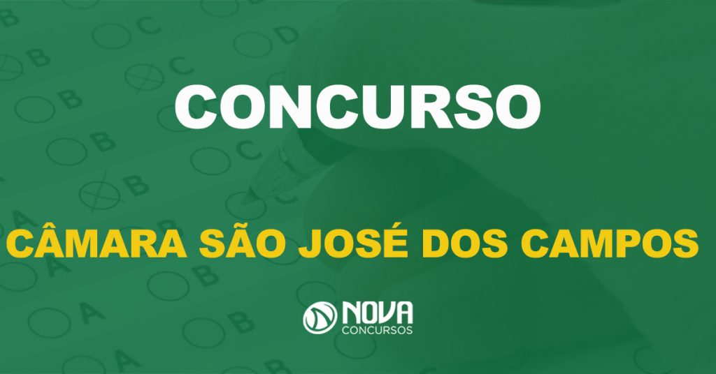 Concurso Câmara São José dos Campos – SP: Banca Definida para Técnico Legislativo!