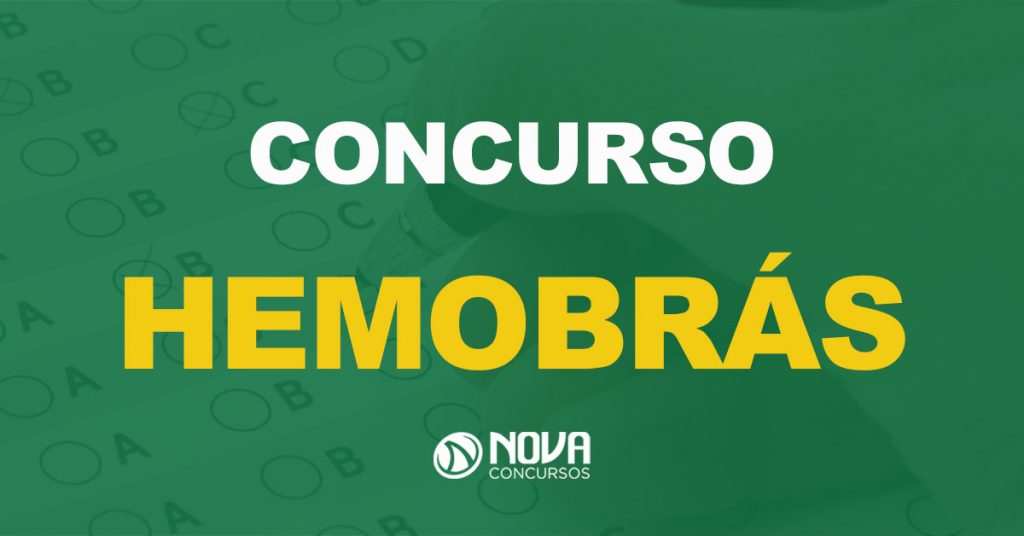 Concurso Hemobrás: Tem banca organizadora definida!