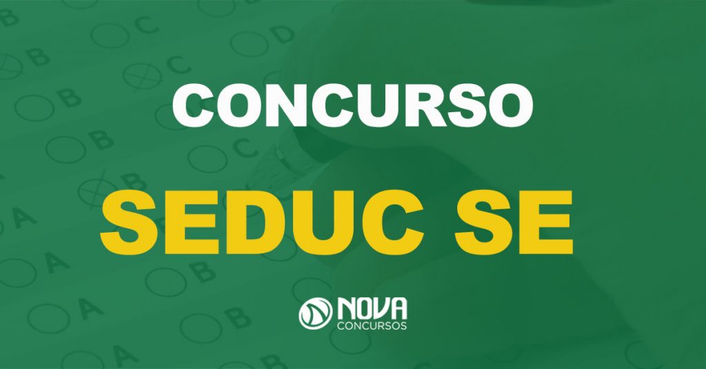 Concurso Seduc SE: 1.817 vagas abertas para nível fundamental!