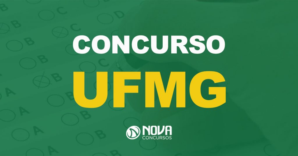 Concurso UFMG 2021: Saiu o edital com 15 vagas!