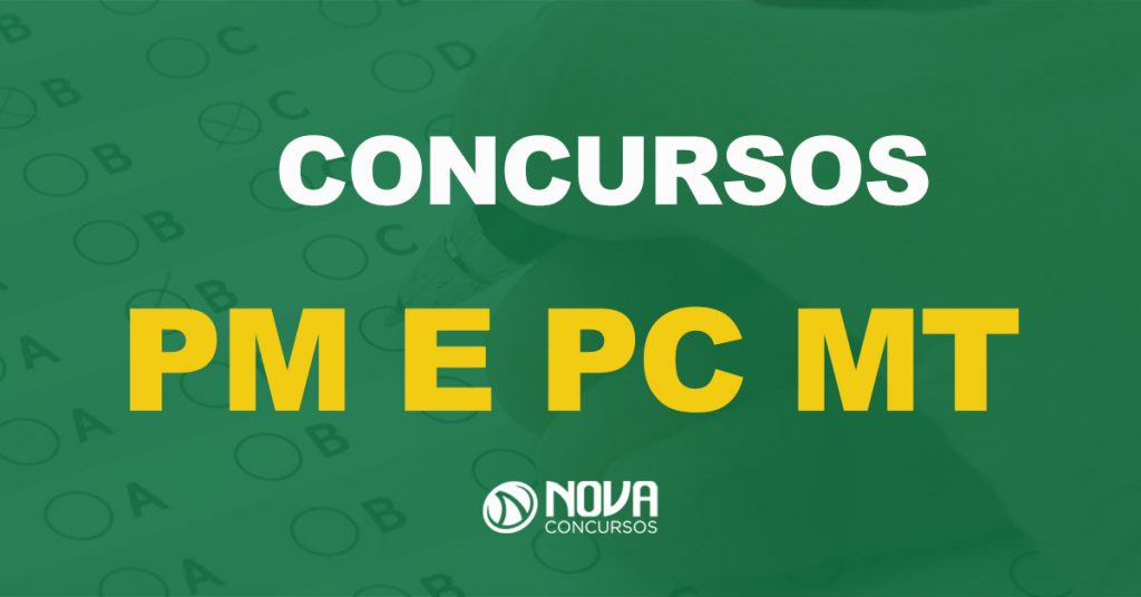 Concursos PM e PC MT: Governador anuncia editais para outubro!