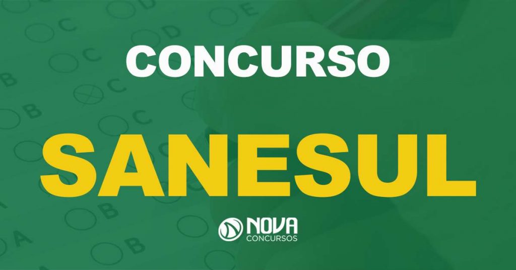 Concurso Sanesul 2021: Edital passa por retificação!