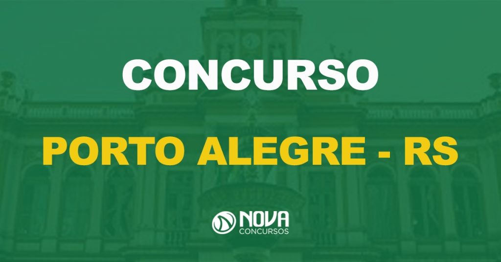 Concurso Prefeitura de Porto Alegre RS: Saiu o Edital para a área da Saúde!