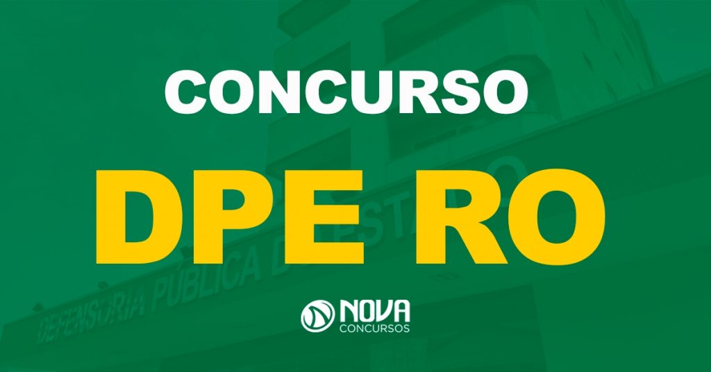 Edital DPE RO 2021