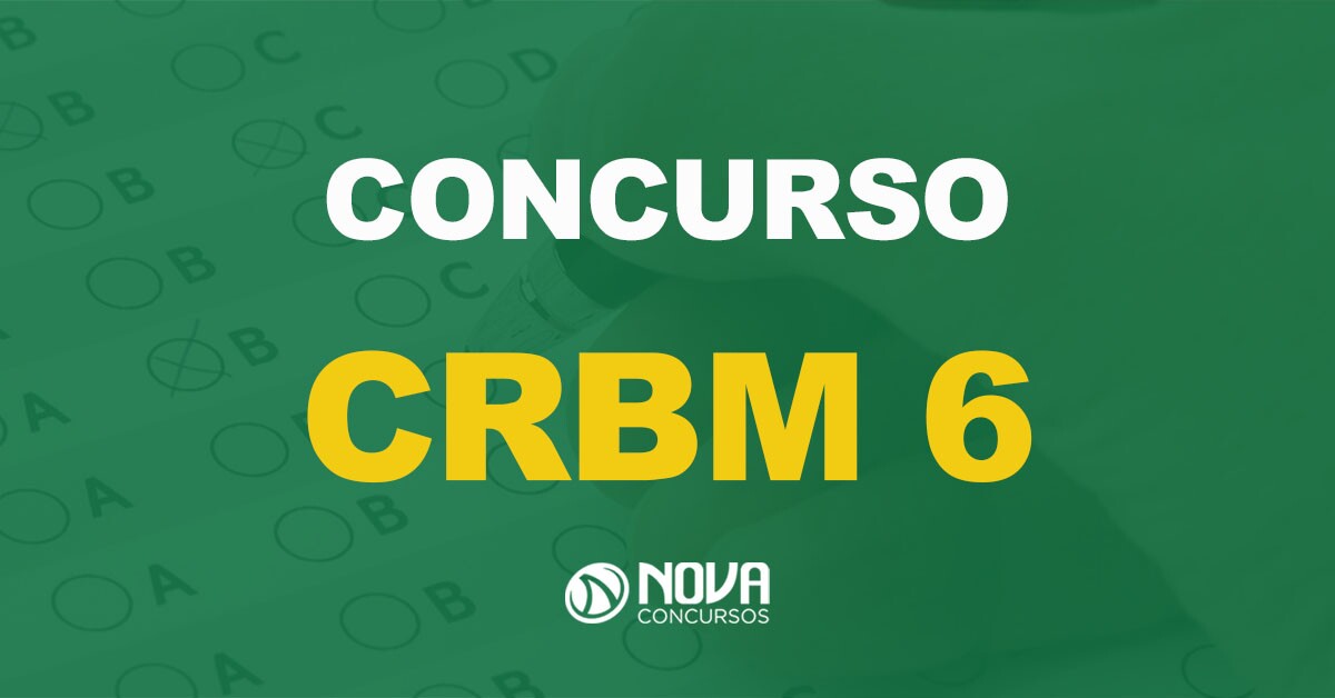 Concurso CRBM 6: Saiu o edital para níveis médio e superior!