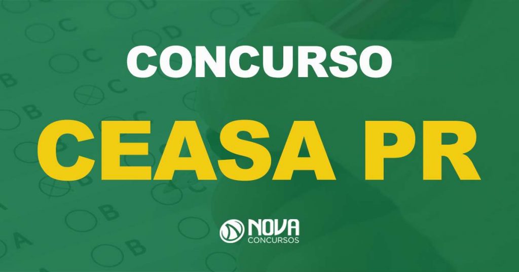 Concurso Ceasa PR: Edital publicado e salários de até R$ 8 mil!